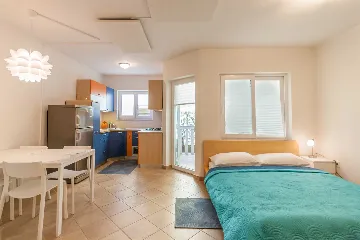 Baška 1-Bedroom Apartment for Up to 4 Guests
