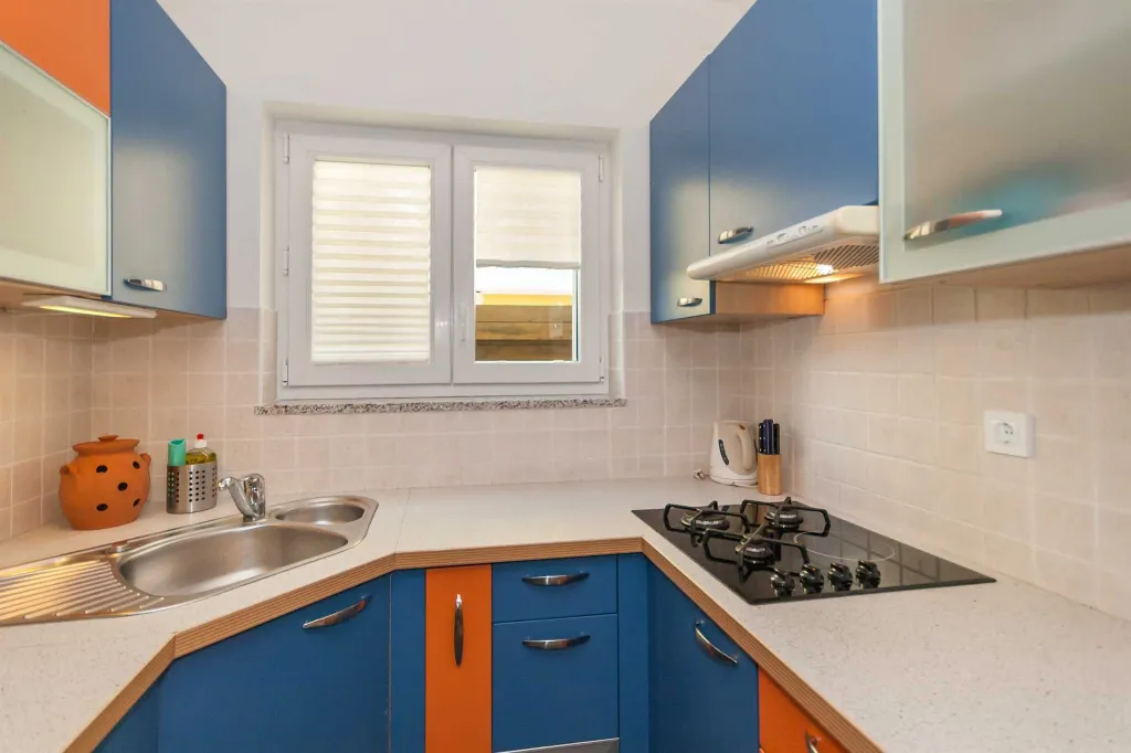 Baška 1-Bedroom Apartment for Up to 4 Guests