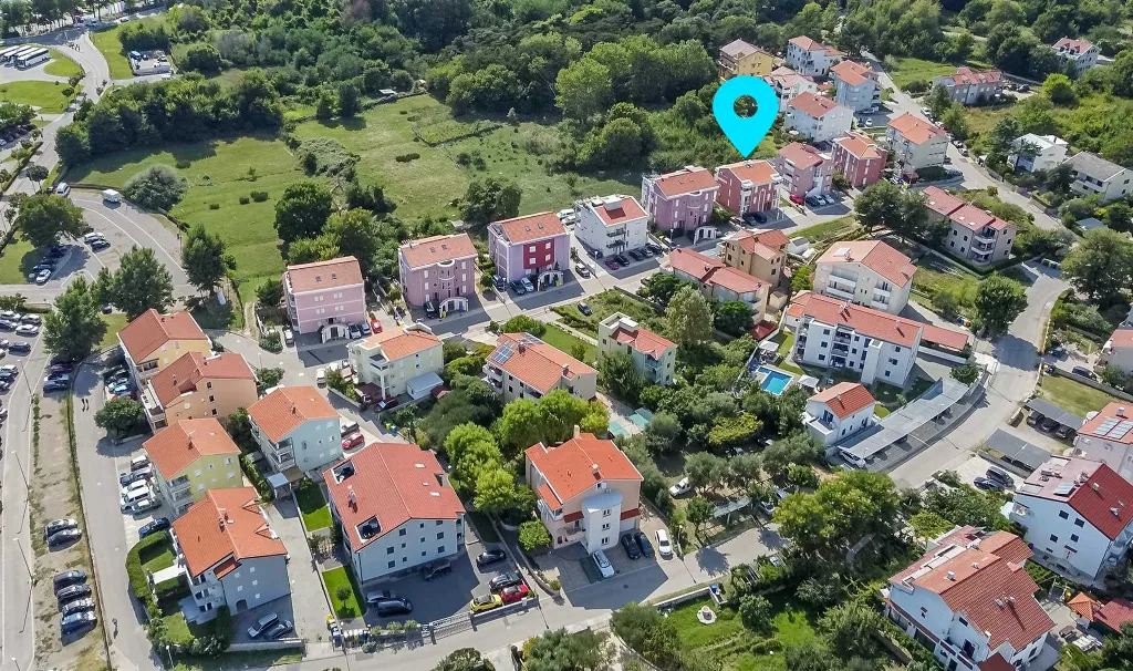Baška Apartment for Up to 6 Guests with Balcony