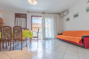 Baška Apartment with Balcony and Parking