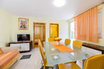 2-Bedroom Apartment in Baška with Terrace & Grill