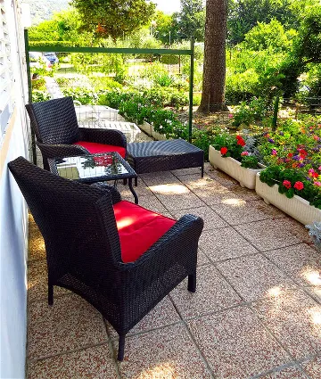 Studio Apartment in Baška for 2 Guests with Parking