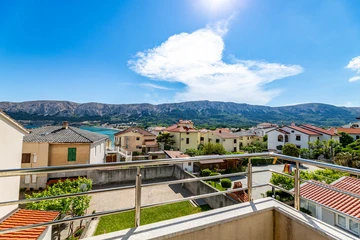 Apartment for Up to 5 with Balcony in Baška
