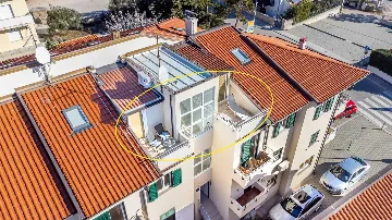 Studio Apartment in Baška with Terrace & Sea View