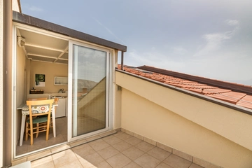 Studio Apartment in Baška with Terrace & Sea View