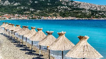 Sea-Front Apartment for 2 in Baška, Croatia