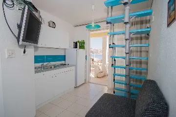 Two-Bedroom Duplex Apartment in Baška for 4