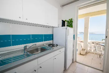 Two-Bedroom Duplex Apartment in Baška for 4