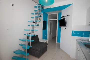 Two-Bedroom Duplex Apartment in Baška for 4