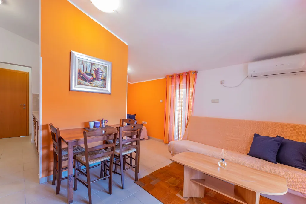 1-Bedroom Apartment in Baška for Up to 4 Guests