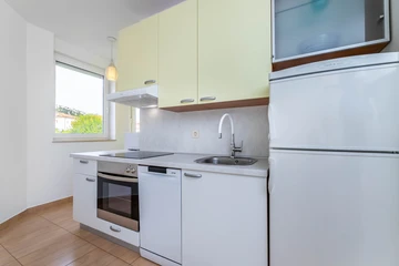 Apartment in Baška for Up to 4 Guests with Balcony