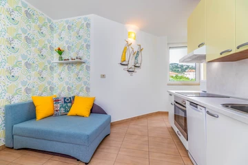 Apartment in Baška for Up to 4 Guests with Balcony