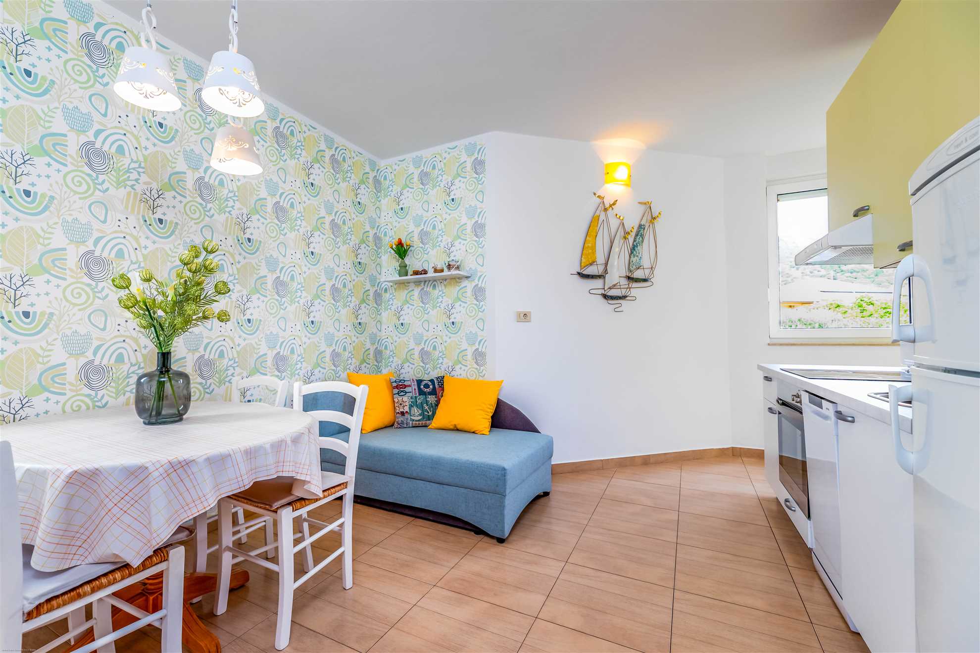 Robi A4 - Apartment Baska | Near the Beach, Balcony & Parking