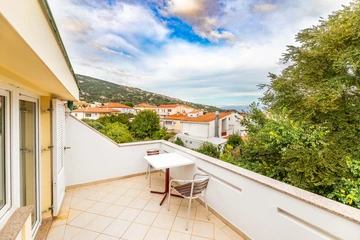 1-Bedroom Apartment with Terrace in Baška (2–3)
