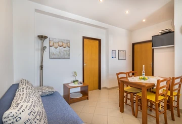 One-Bedroom Apartment in Baška for Up to 3 Guests