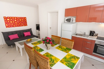 Apartment in Baška for 2–3 Guests with Balcony