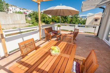 Apartment in Baška for 2–3 Guests with Balcony