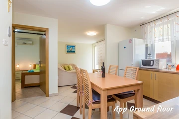 Two-Apartment 2-Bedroom Apartment in Baška