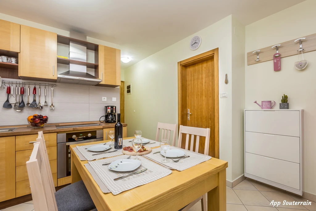 Two-Apartment 2-Bedroom Apartment in Baška