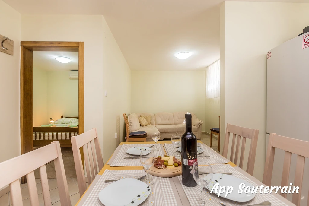 Two-Apartment 2-Bedroom Apartment in Baška