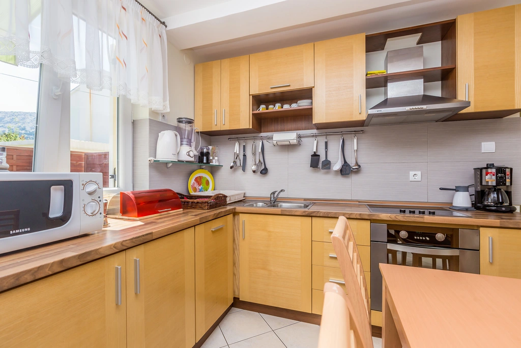 One-Bedroom Apartment in Baška for Up to 4