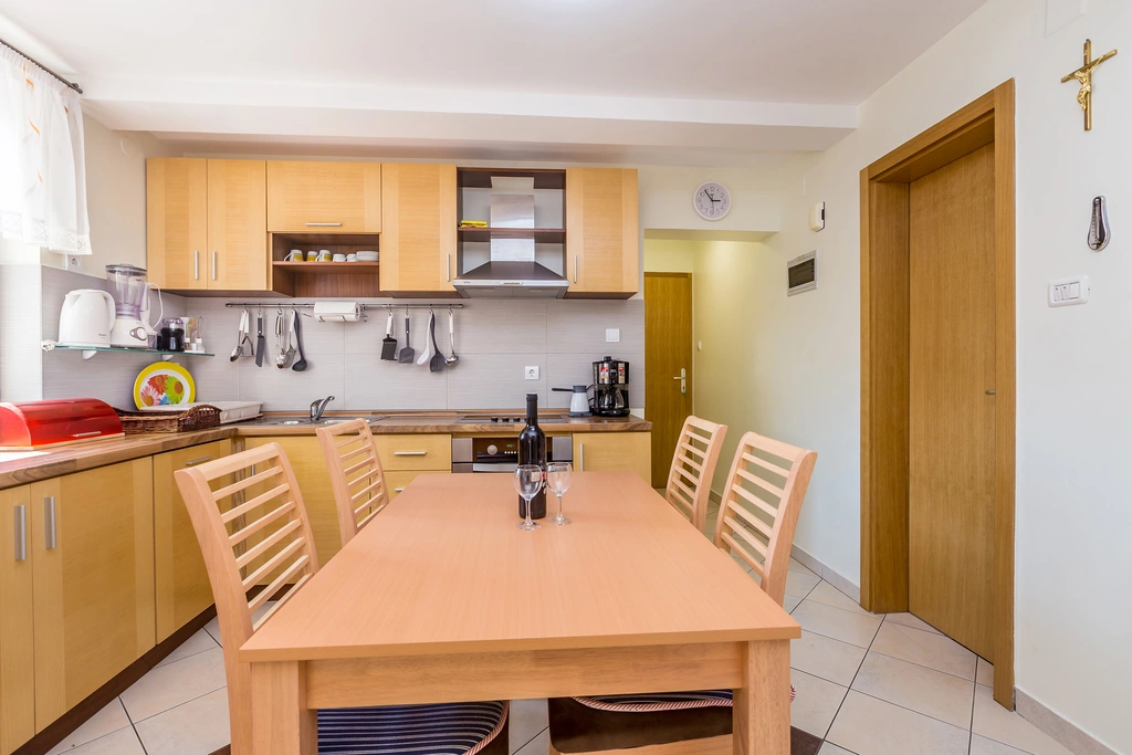 One-Bedroom Apartment in Baška for Up to 4