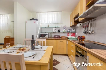 Souterrain Apartment in Baška for Up to 4