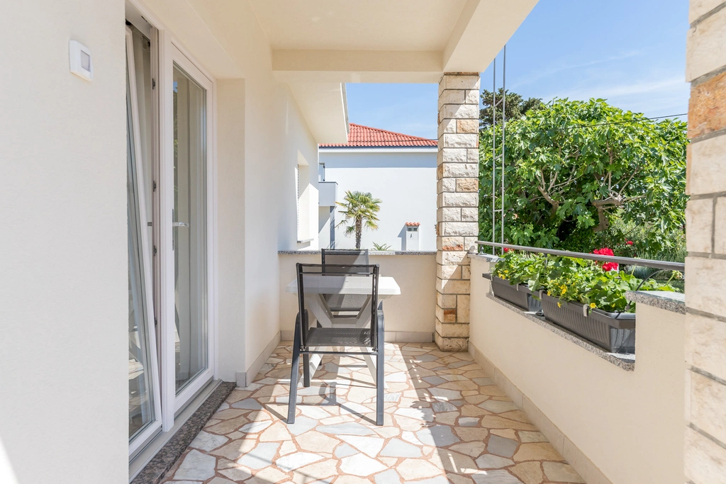 Room for 2 Guests in Baška with Air Conditioning