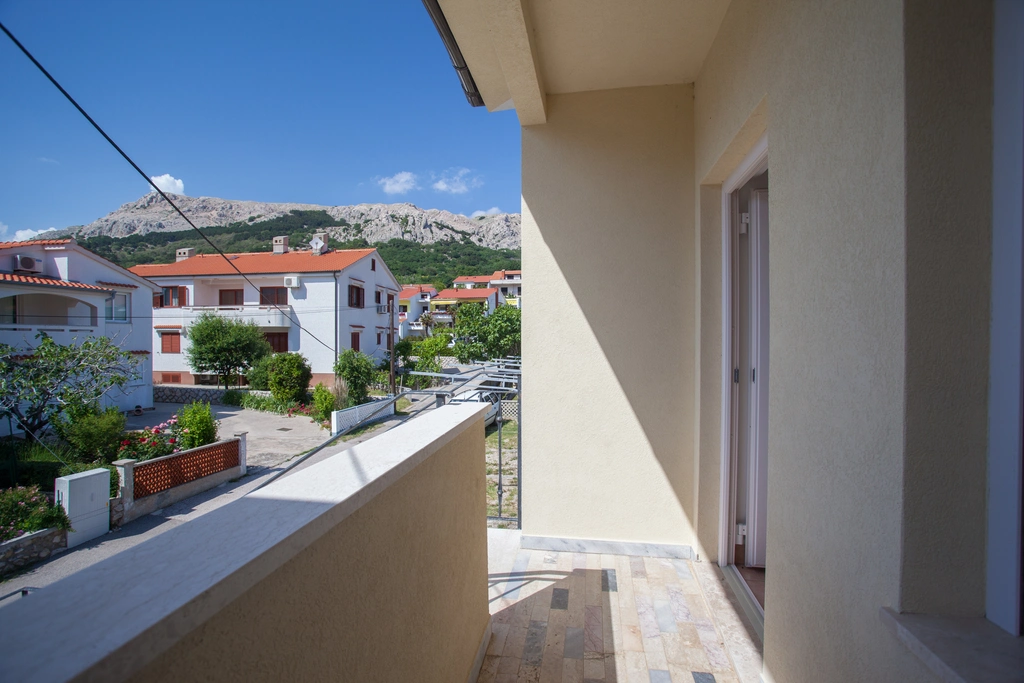 1-Bedroom Room for 2 in Baška, Croatia