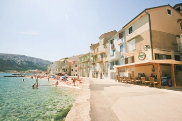 1-Bedroom Apartment in Baška for Up to 3