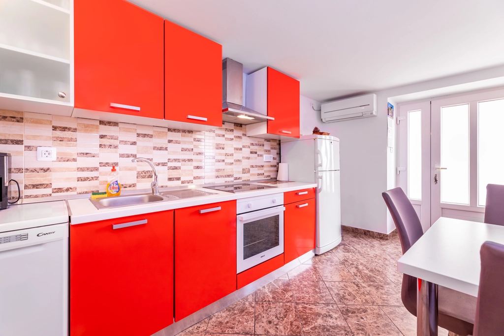 1-Bedroom Apartment in Baška for Up to 3