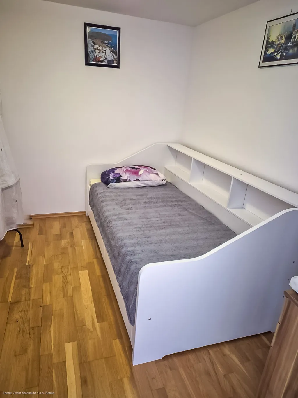 1-Bedroom Apartment in Baška for Up to 3