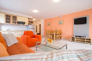 2-Bedroom Apartment in Baška with Parking (4–6)