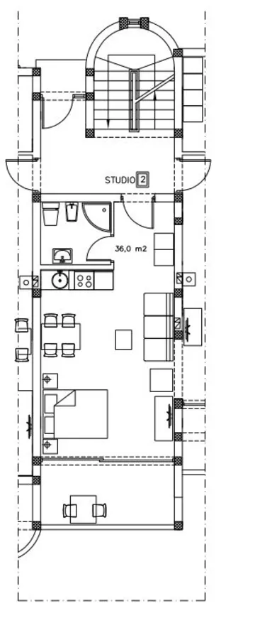 Pet-Friendly Studio in Baška for Up to 4 Guests