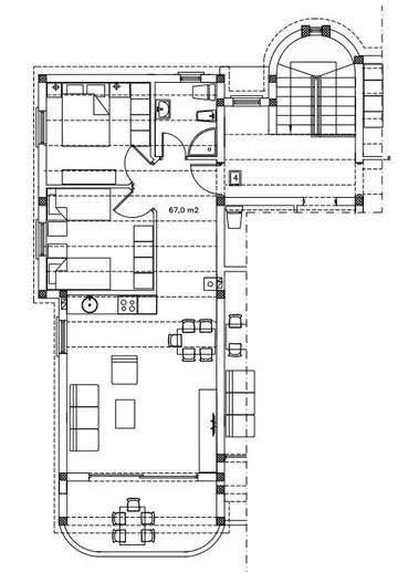 2-Bedroom Apartment in Baška for Up to 6