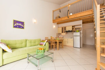 Studio in Baška with Balcony and Sea View