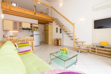 Studio in Baška with Balcony and Sea View