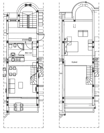 Studio in Baška with Balcony and Sea View