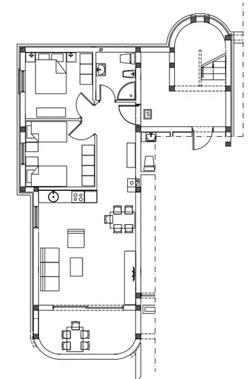 Pet-Friendly Souterrain Apartment for 4 in Baška