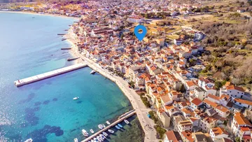 Baška Apartment for 3 Guests with Terrace and Parking