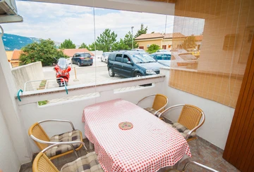 Baška 1-Bedroom Apartment for up to 4 Guests