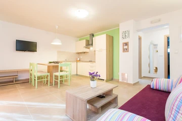 1-Bedroom Apartment in Baška for Up to 4