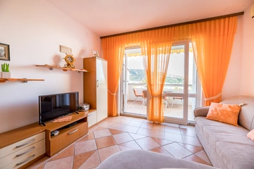 Sea View Apartment with Terrace in Baška