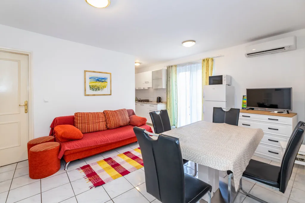 Oleander A4 – Apartman Baška Krk, Idealno za Obiteljski Odmor uz More