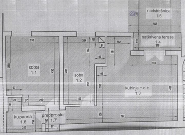 2-Bedroom Apartment in Baška with Parking
