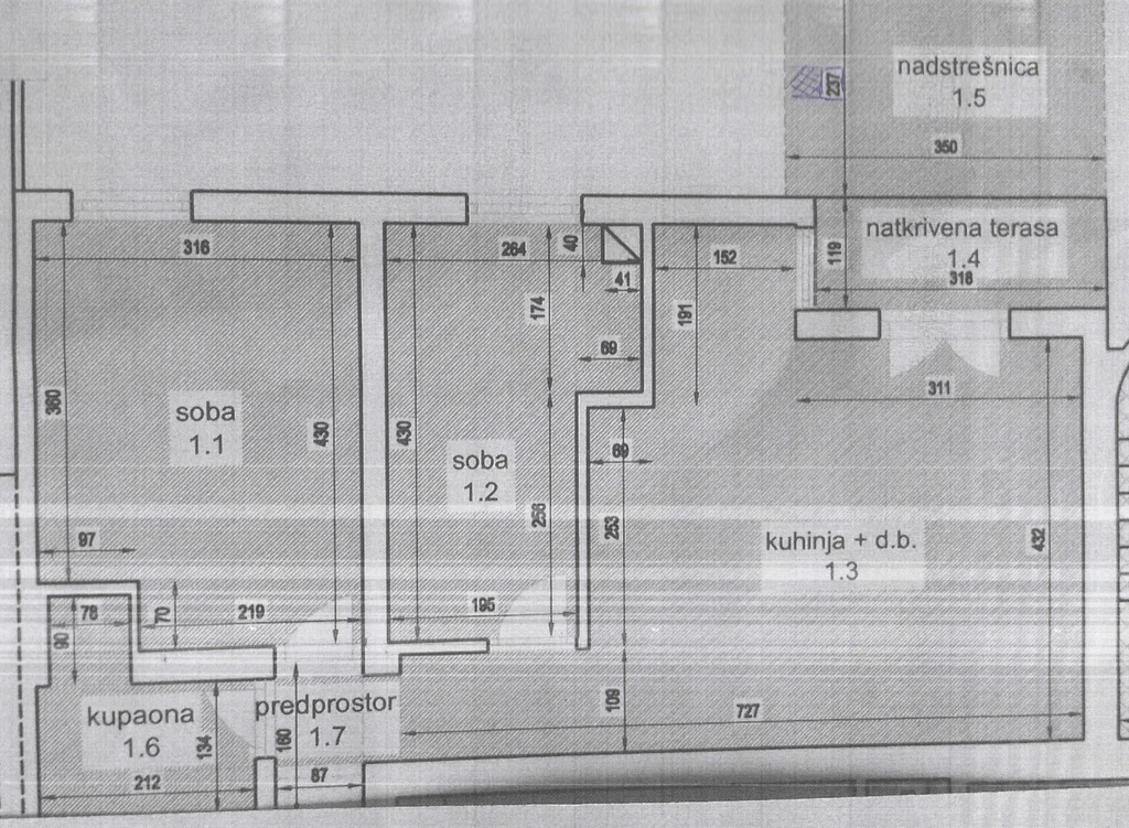 2-Bedroom Apartment in Baška with Parking