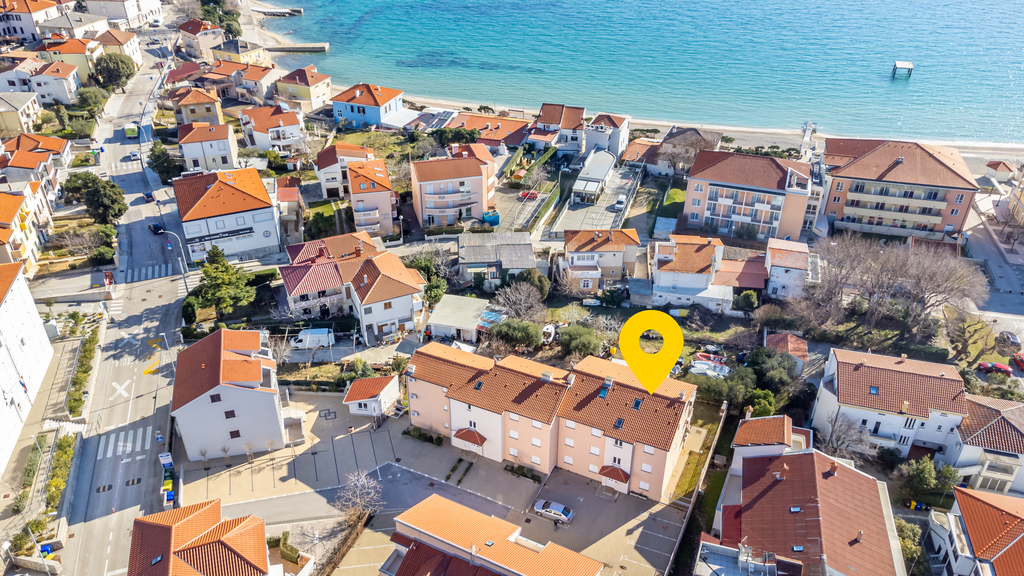 Baška 2-Bedroom Apartment for 4 Guests