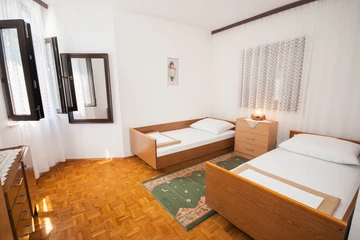 Baška Holiday House with Sea-View Terrace for 4