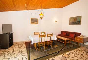 Baška Holiday House with Sea-View Terrace for 4