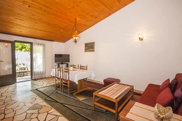 Baška Holiday House with Sea-View Terrace for 4